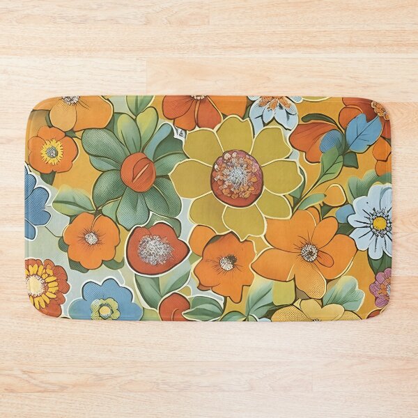 Item preview,  Groovy 70s Floral patterns designed and sold by Tamas Das.