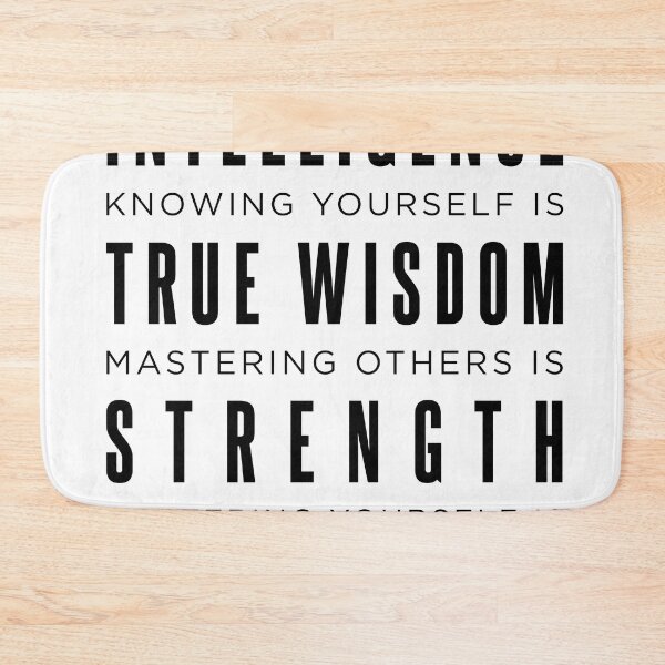 Item preview, Knowing yourself is true wisdom - Lao Tzu Quote - Literature - Typography Print 1 designed and sold by Studio Grafiikka.