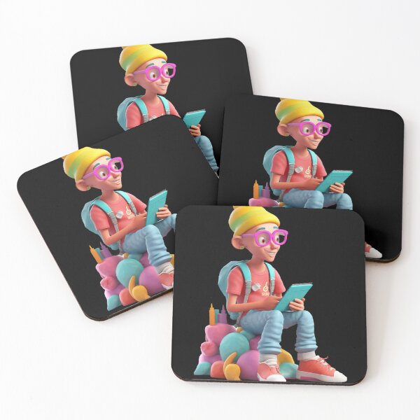 Item preview, 3D character in Notion style, with a casual look designed and sold by iDezine GD.