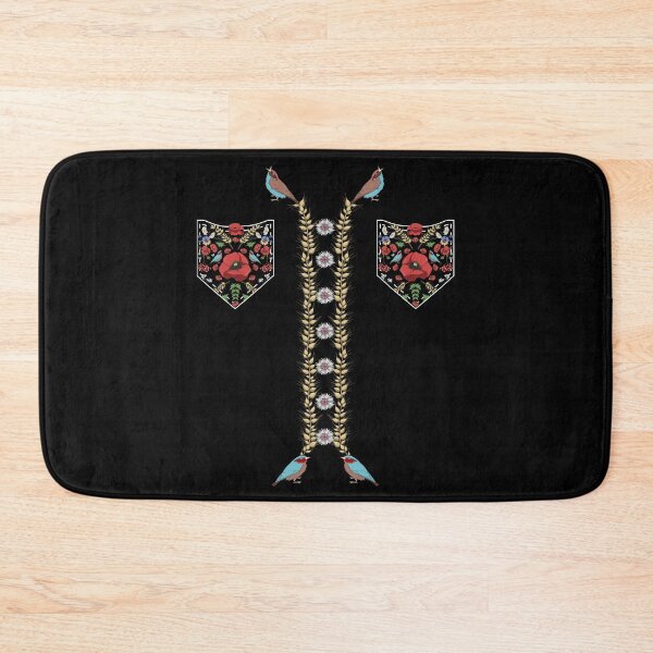 Item preview, Red Poppies & Birds Pockets Floral Ukrainian Vyshyvanka designed and sold by r-silver.