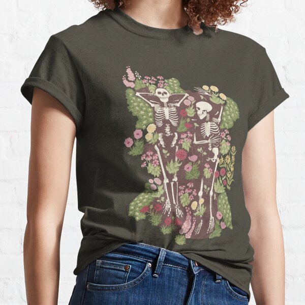 Resting Peacefully in the Garden Bed in Spring Whimsy Classic T-Shirt