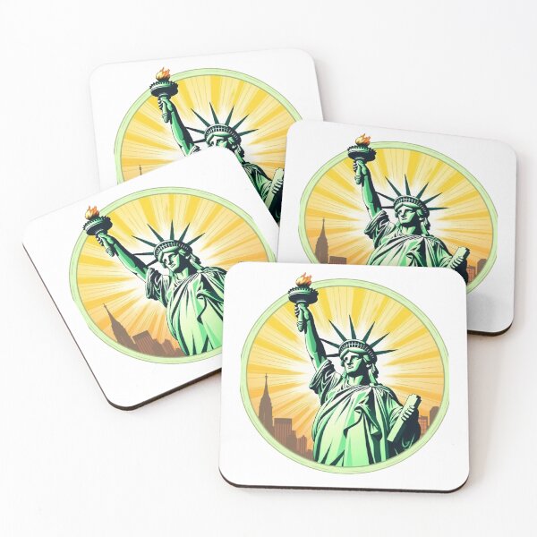 Item preview, Hito icónico - Estatua de la libertad a la luz del sol designed and sold by lessyun.