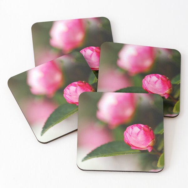 Item preview, Pink Japonica Camellia Bud  designed and sold by Joy Watson - Natural Light Photography .