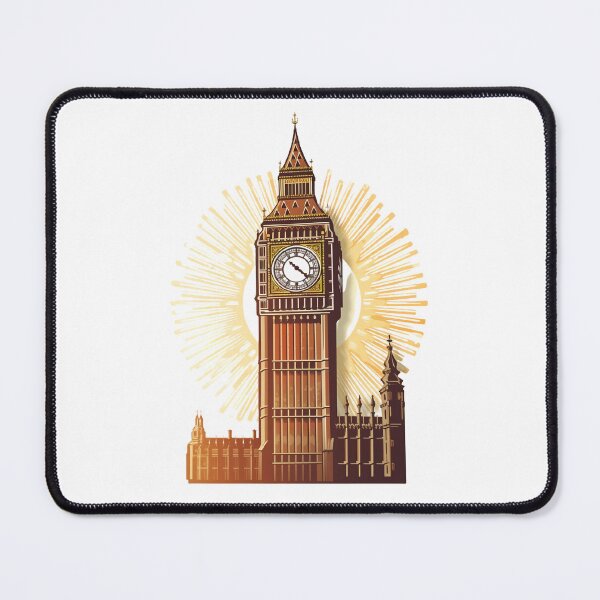 Item preview, Iconic Landmark - Big Ben in Sunlight designed and sold by lessyun.