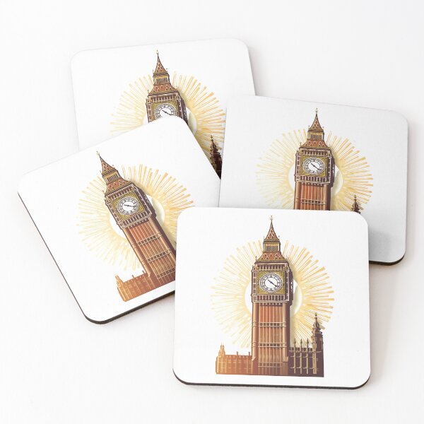 Item preview, Iconic Landmark - Big Ben in Sunlight designed and sold by lessyun.
