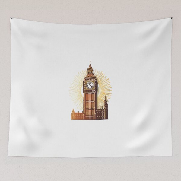 Item preview, Iconic Landmark - Big Ben in Sunlight designed and sold by lessyun.