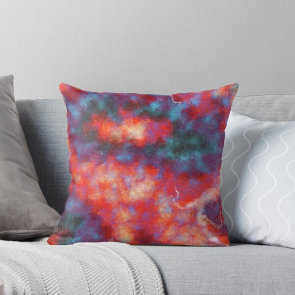 Item preview, A Luminous Dream - Lyrical Abstraction - Abstract Expressionist painting - Red, Violet, Blue, Purple designed and sold by Studio Grafiikka.