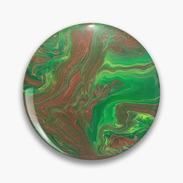 Item preview, Jungle Maze Acrylic Pour designed and sold by Elisabeth Lucas.