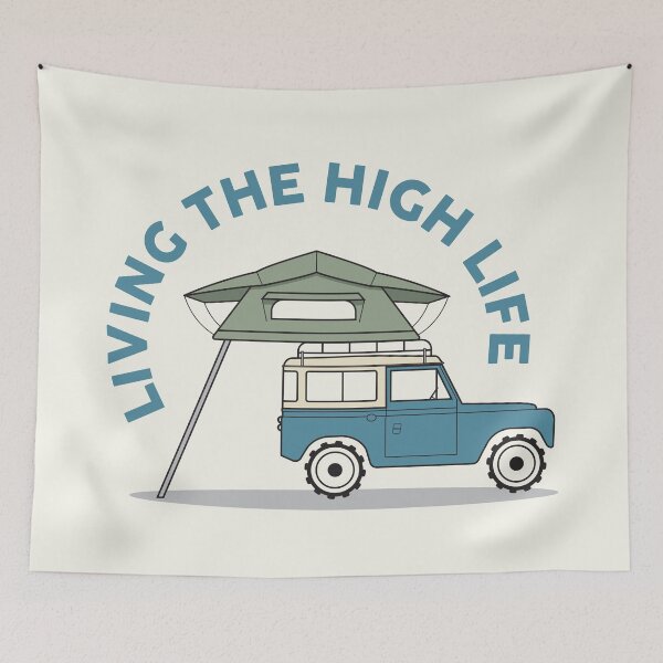 Item preview, Living the High Life designed and sold by cabinsupplyco.