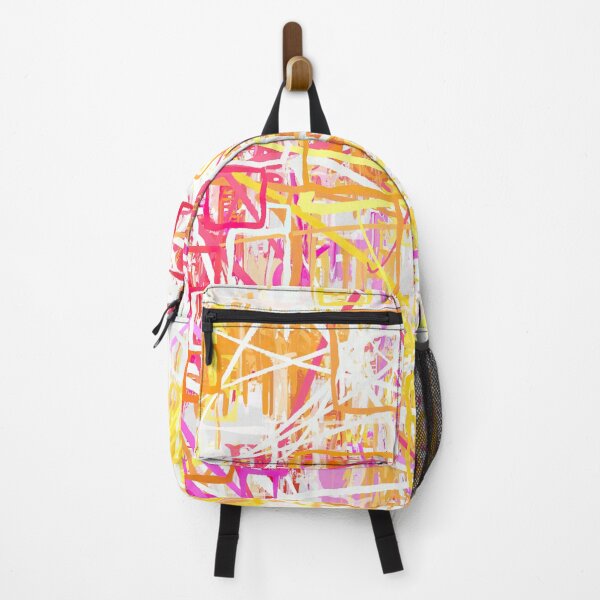Item preview, Abstract Chaotic Pink Yellow Orange designed and sold by Cato99.