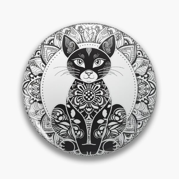 Item preview, Mangala black and white cat  designed and sold by Len-adeu.
