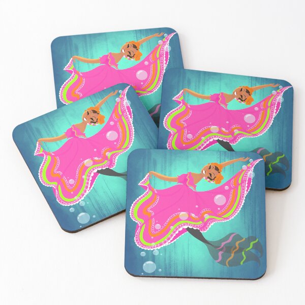Item preview, La Sirena de la Danza Folklórica designed and sold by Emily Weikle.