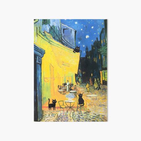 Vincent Van Gogh - Cafe Terrace at Night (new color edit) Jigsaw Puzzle by  Dejavustudio