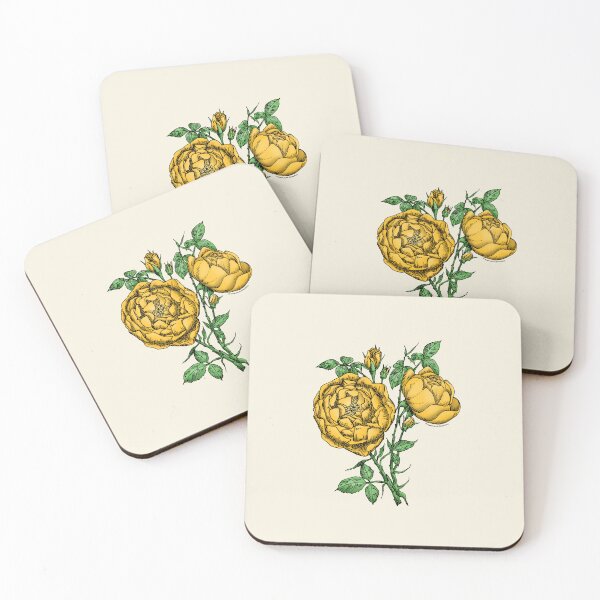 Item preview, Yellow Cupped Rose Bloom Full 26-40 Petals In 3+ Rows designed and sold by Rachael Taylor.