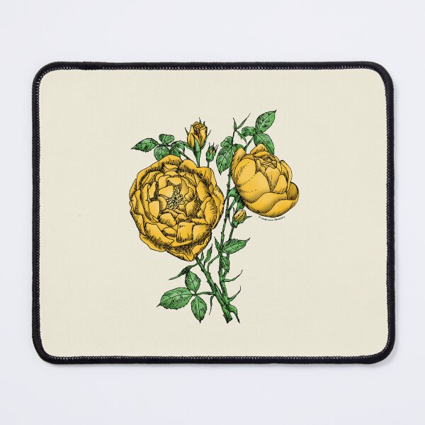 Item preview, Yellow Cupped Rose Bloom Full 26-40 Petals In 3+ Rows designed and sold by Rachael Taylor.