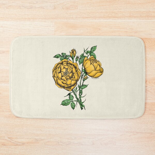 Item preview, Yellow Cupped Rose Bloom Full 26-40 Petals In 3+ Rows designed and sold by Rachael Taylor.