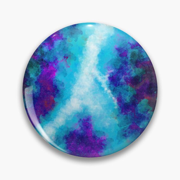 Item preview, Blue Mirage - Lyrical Abstraction - Abstract Expressionist painting - Blue, Sky, Arctic, Azure designed and sold by Studio Grafiikka.