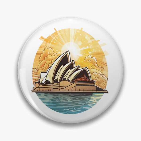 Item preview, Iconic Landmark - Sydney Opera House in Sunlight designed and sold by lessyun.