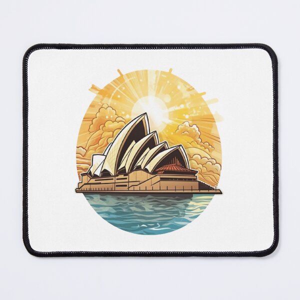 Item preview, Iconic Landmark - Sydney Opera House in Sunlight designed and sold by lessyun.