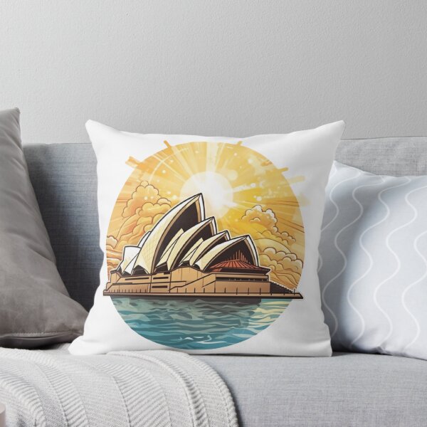 Item preview, Iconic Landmark - Sydney Opera House in Sunlight designed and sold by lessyun.