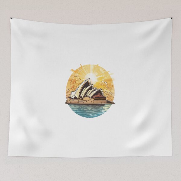 Item preview, Iconic Landmark - Sydney Opera House in Sunlight designed and sold by lessyun.
