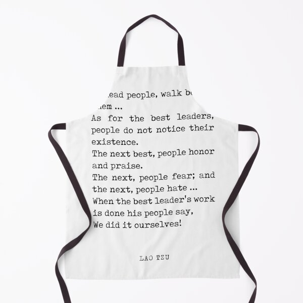 Item preview, The best leader - Lao Tzu Quote - Literature - Typewriter Print designed and sold by Studio Grafiikka.