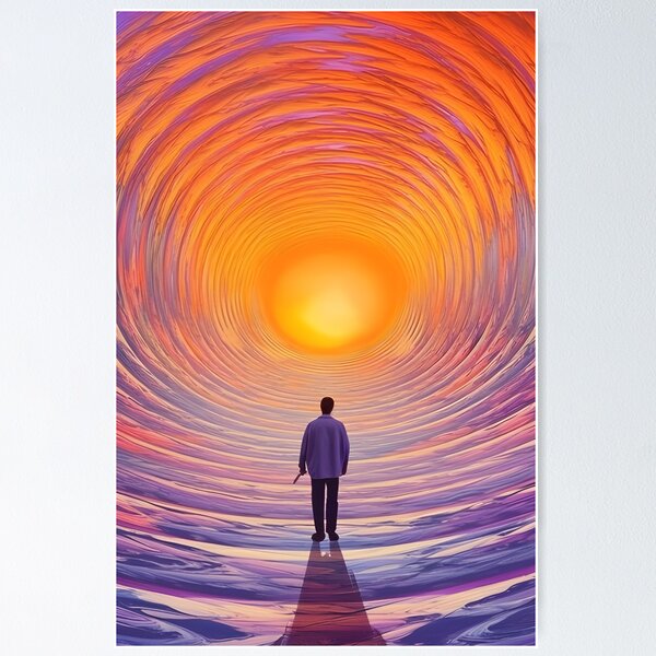 Item preview, Cosmic Stroll: A Surreal Odyssey designed and sold by PeToCreative.