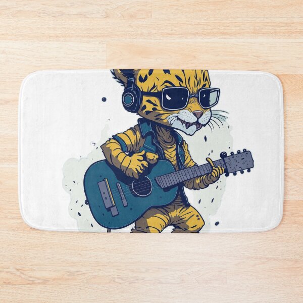 Item preview, Charm of the Wild: Ghibli and Disney Style T-Shirt Design with Adorable Baby Tiger in Flat Vector Character Design designed and sold by RedArtG09.