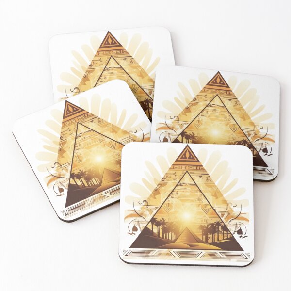 Item preview, Iconic Landmark - Egyptian Pyramids in Sunlight designed and sold by lessyun.