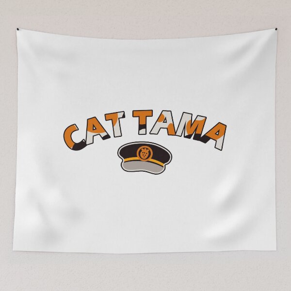 Item preview, Cat Tama,Tama Super Station Master,Cat Sticker designed and sold by Lychee Design.
