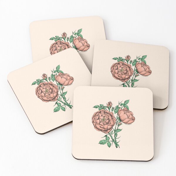 Item preview, Apricot Cupped Rose Bloom Full 26-40 Petals In 3+ Rows designed and sold by Rachael Taylor.