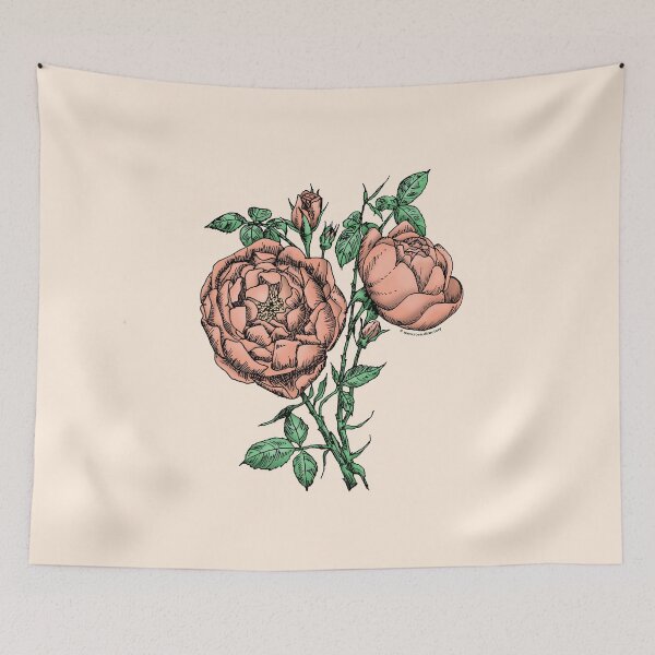 Item preview, Apricot Cupped Rose Bloom Full 26-40 Petals In 3+ Rows designed and sold by Rachael Taylor.