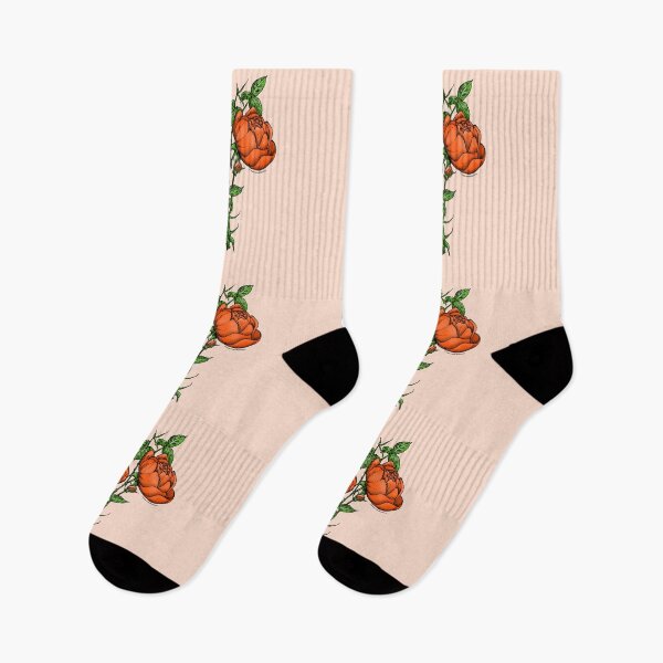 Item preview, Orange Cupped Rose Bloom Full 26-40 Petals In 3+ Rows designed and sold by Rachael Taylor.