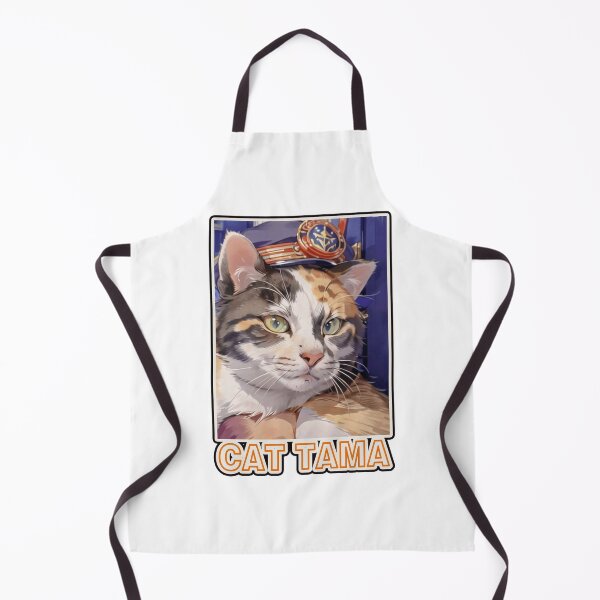 Item preview, Cat Tama,Tama Super Station Master,Cat Sticker designed and sold by Lychee Design.