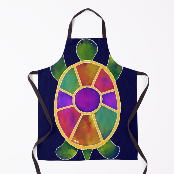 Item preview, Fun colourful turtle dark variant designed and sold by aditikkumar.
