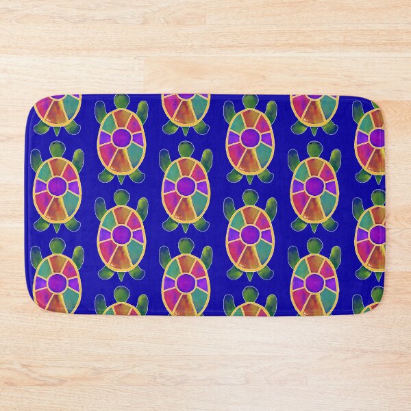 Item preview, Fun colourful turtle dark variant designed and sold by aditikkumar.