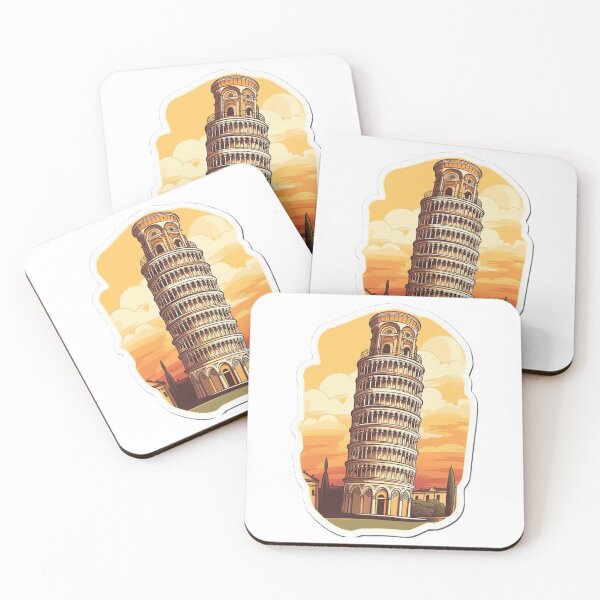 Item preview, Hito icónico - Torre inclinada de Pisa a la luz del sol designed and sold by lessyun.