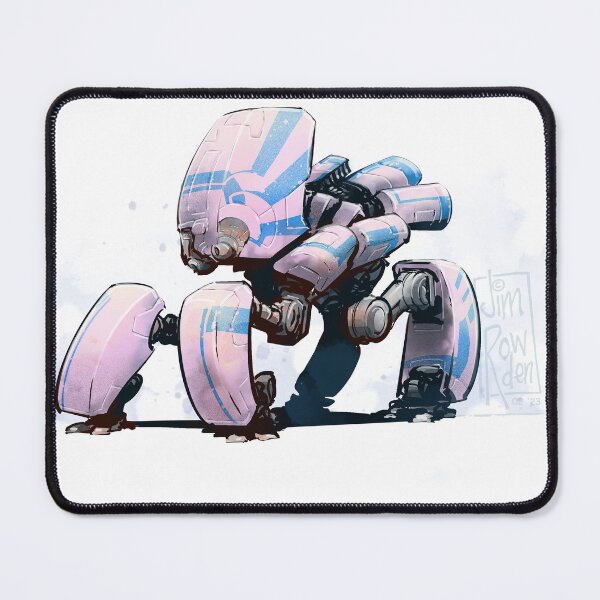 Item preview, JimRowBot 01 - Pink and Blue designed and sold by jimrow.