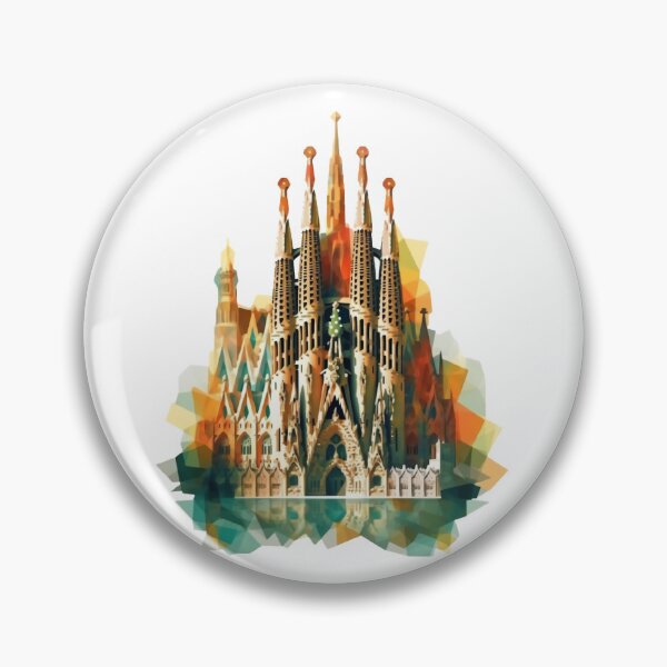 Item preview, Iconic Landmark - Sagrada Familia in Sunlight designed and sold by lessyun.