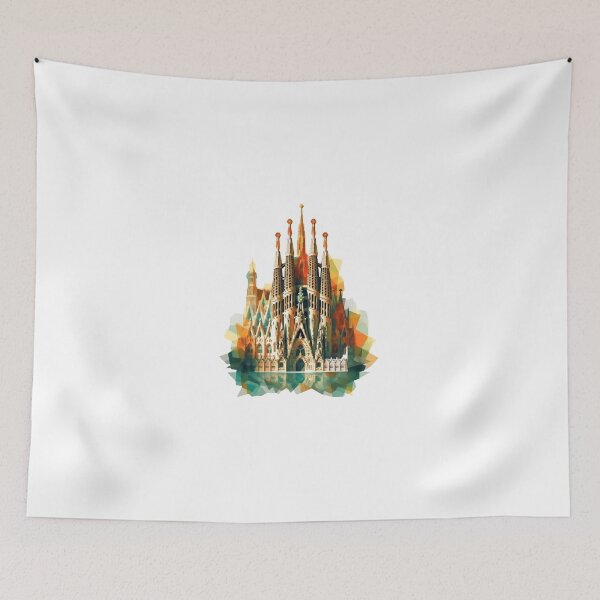 Item preview, Iconic Landmark - Sagrada Familia in Sunlight designed and sold by lessyun.