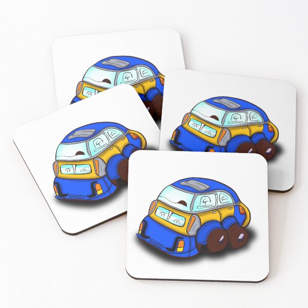 Item preview, Cartoon Car | Anime Car Sticker Art designed and sold by Neshmi.