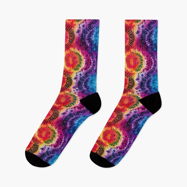 Item preview, Abstract Rainbow Tie Dye Retro 1970s Pattern designed and sold by SecretDicer.