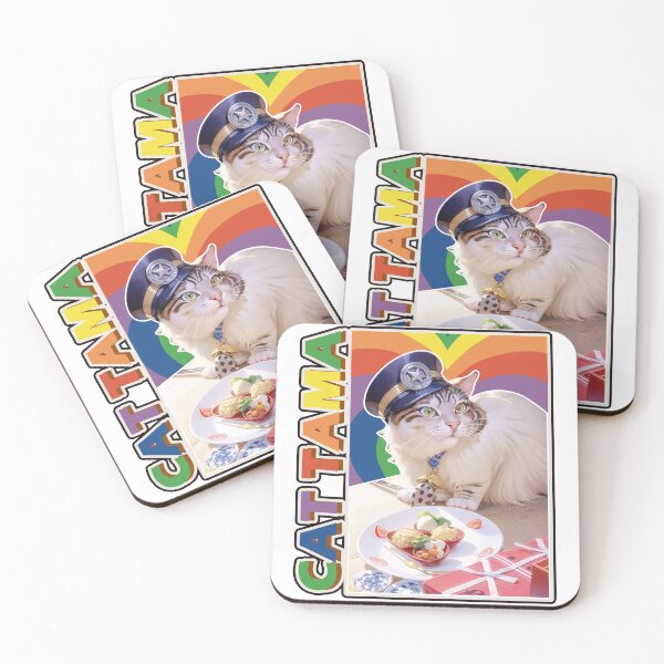 Item preview, Cat Tama,Tama Super Station Master,Cat Sticker designed and sold by Lychee Design.
