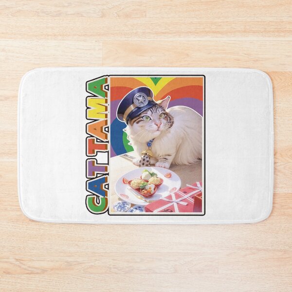 Item preview, Cat Tama,Tama Super Station Master,Cat Sticker designed and sold by Lychee Design.