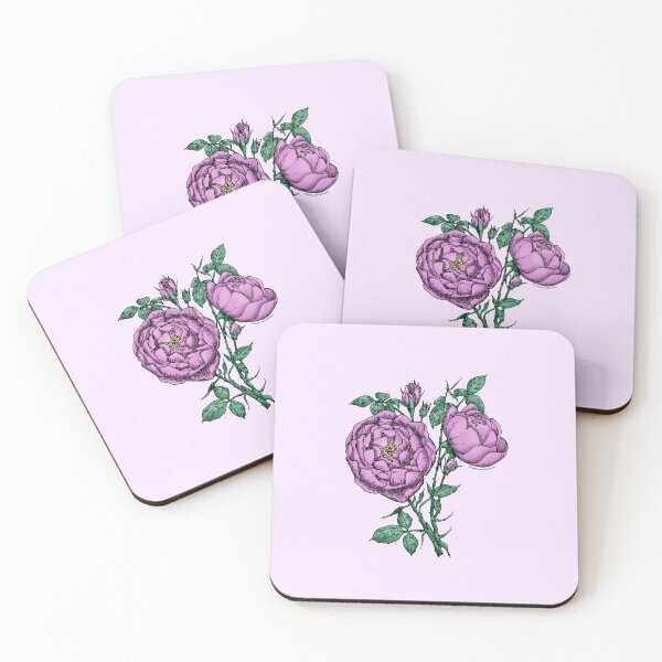 Item preview, Purple Cupped Rose Bloom Full 26-40 Petals In 3+ Rows designed and sold by Rachael Taylor.