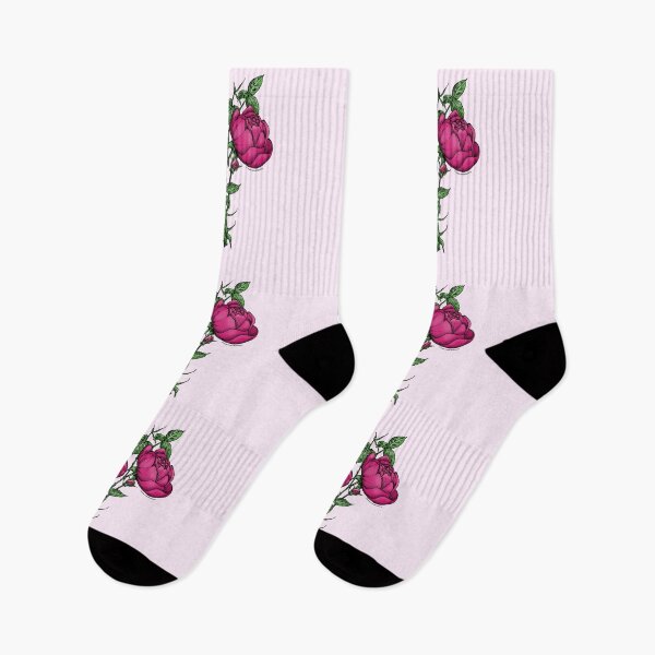 Item preview, Deep Pink Cupped Rose Bloom Full 26-40 Petals In 3+ Rows designed and sold by Rachael Taylor.