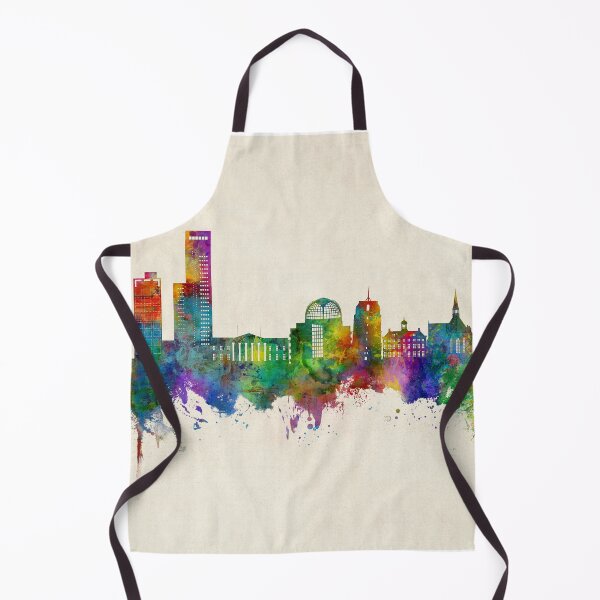 Item preview, Leeuwarden The Netherlands Skyline designed and sold by ArtPrints.