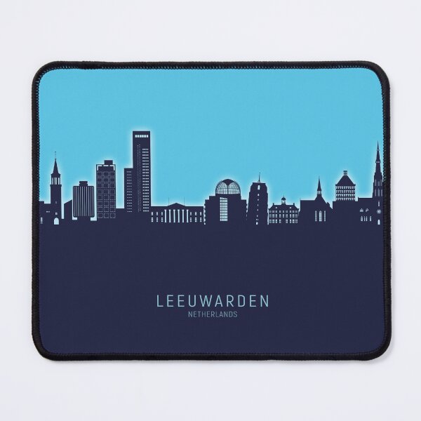 Item preview, Leeuwarden The Netherlands Skyline designed and sold by ArtPrints.