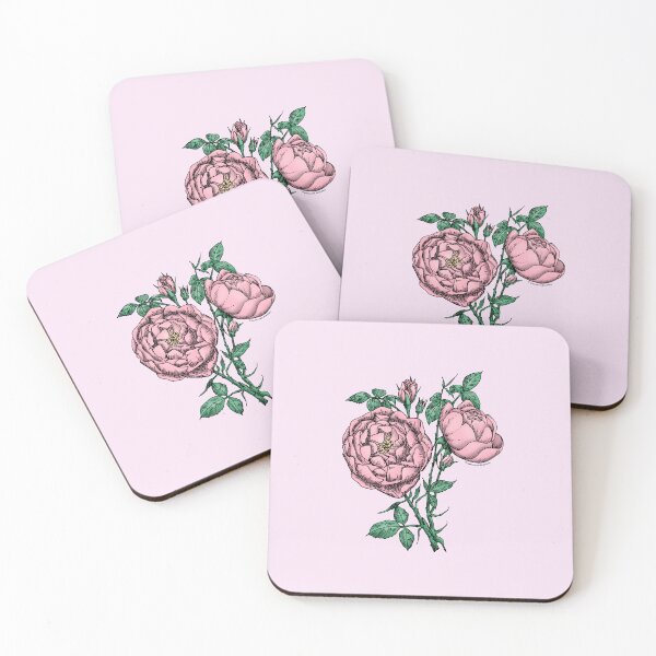 Item preview, Light Pink Cupped Rose Bloom Full 26-40 Petals In 3+ Rows designed and sold by Rachael Taylor.