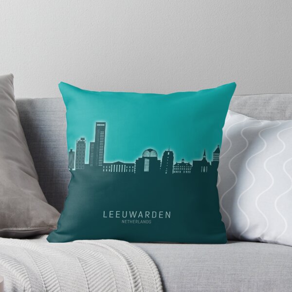 Item preview, Leeuwarden The Netherlands Skyline designed and sold by ArtPrints.